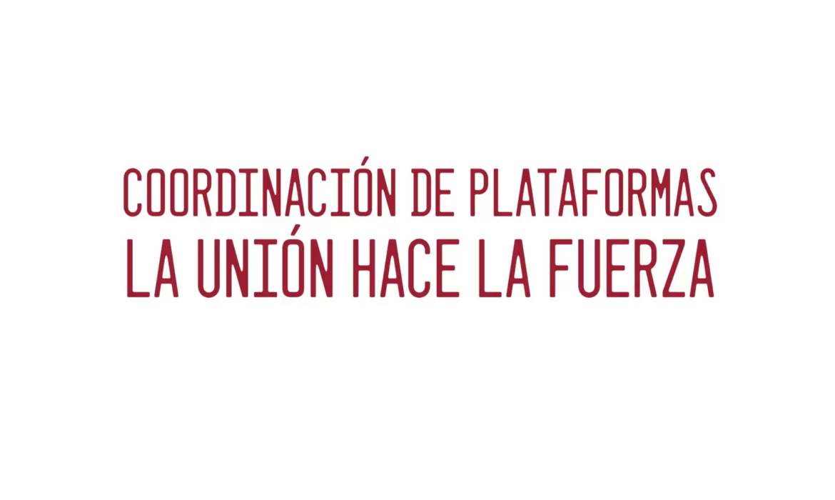 Coordinación de plataformas: La unión hace la fuerza