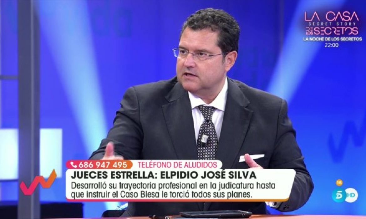 Reportaje sobre el ex Juez Elpidio Silva