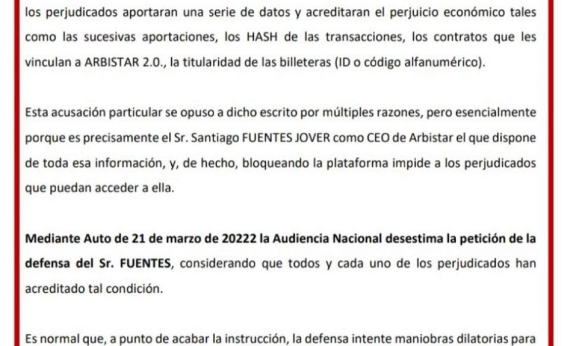 Boletín del miércoles, 23 de marzo de 2022