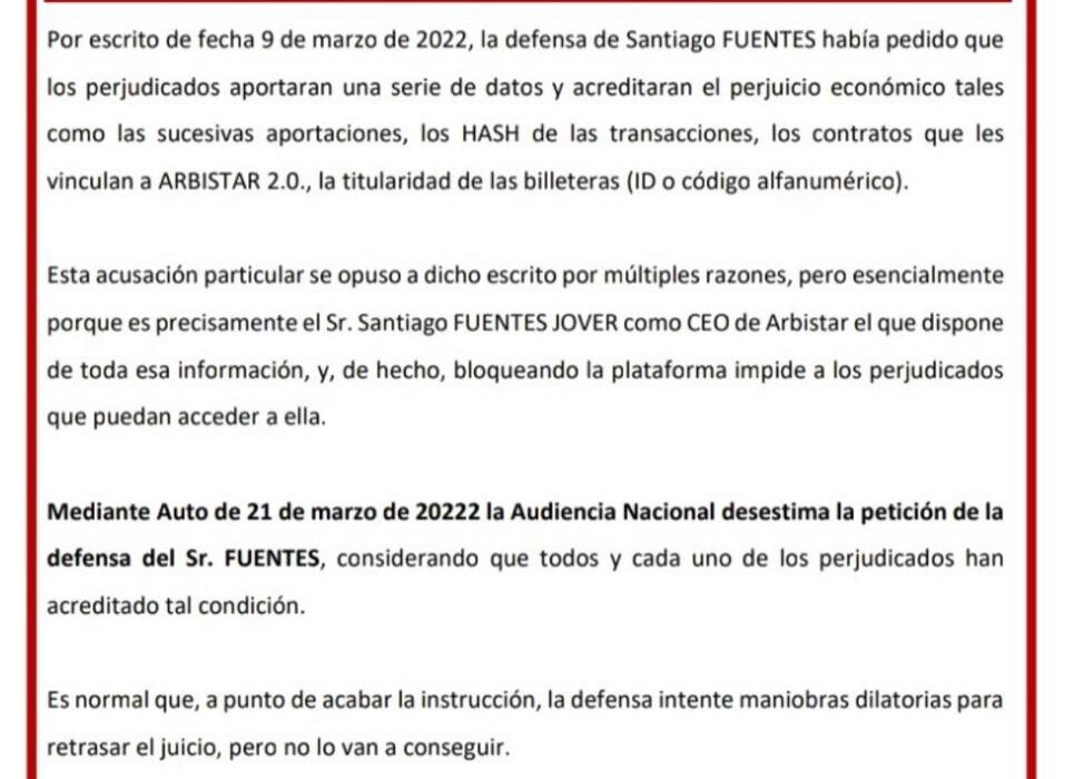Boletín del miércoles, 23 de marzo de 2022