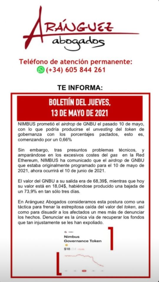 Boletín del jueves, 13 de mayo de 2021