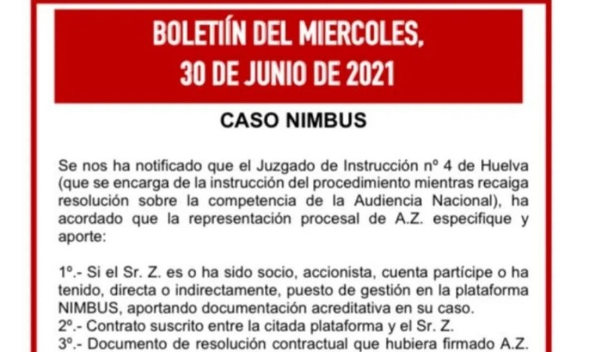 Boletín del miércoles, 30 de junio de 2021