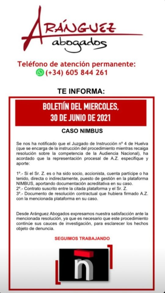 Boletín del miércoles, 30 de junio de 2021