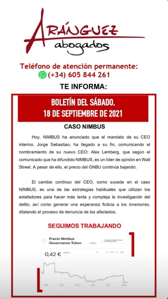 Boletín del sábado, 18 de septiembre de 2021