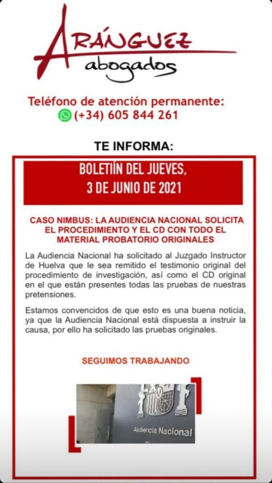 Boletín del jueves, 3 de junio de 2021