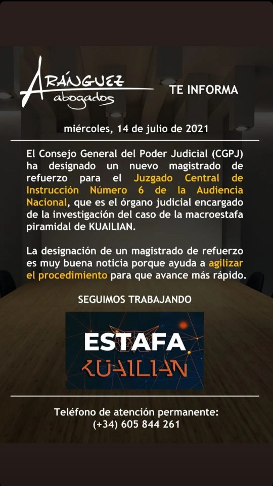 Boletín del miércoles, 14 de julio de 2021