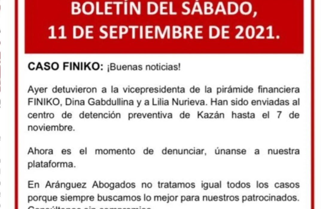 Boletín del sábado, 11 de septiembre de 2021