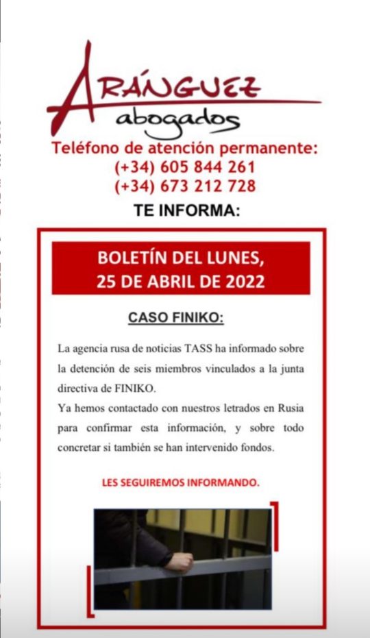 Boletín del lunes, 25 de abril de 2022