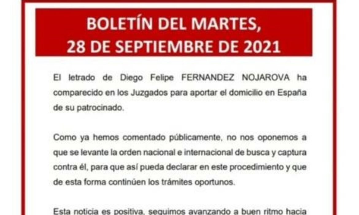 Boletín del martes, 28 de septiembre de 2021