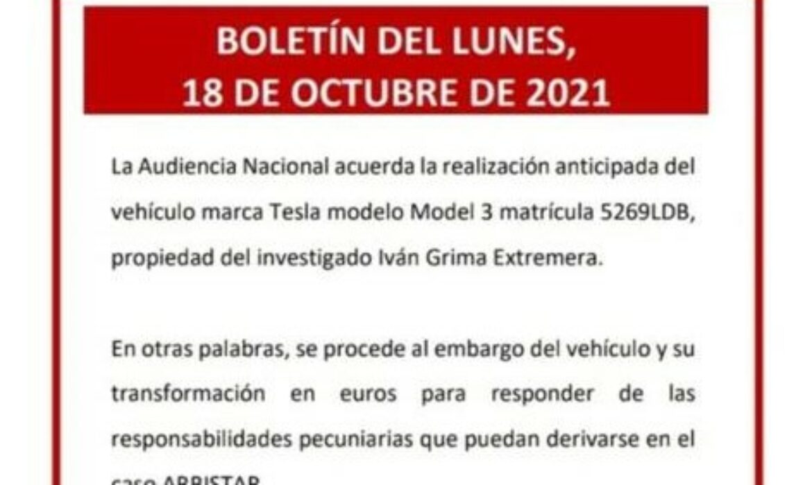 Boletín del lunes, 18 de octubre de 2021