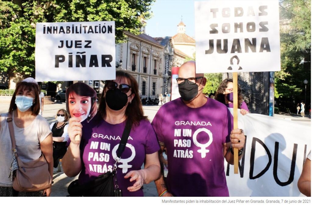 manifestantes piñar